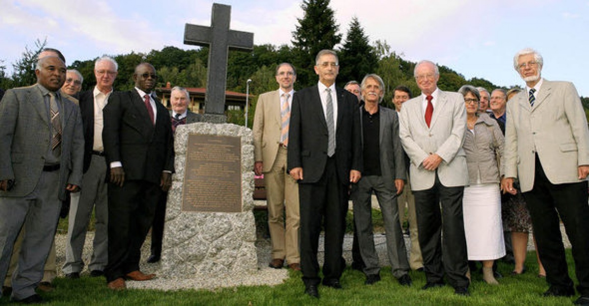 Gedenkstein erinnert an Lehrbrüder